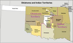 Location of Oklahoma