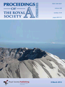 Proceedings of the Royal Society A, March 2012 cover.gif
