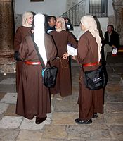 Group of nuns in the House last supper.JPG
