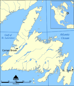Cuper's Cove is located in Newfoundland
