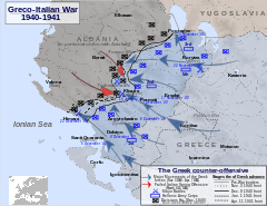 Greek Offensive 1940 41 in Northern Epirus.svg