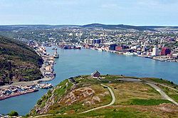 Downtown St. John's from Signal Hill