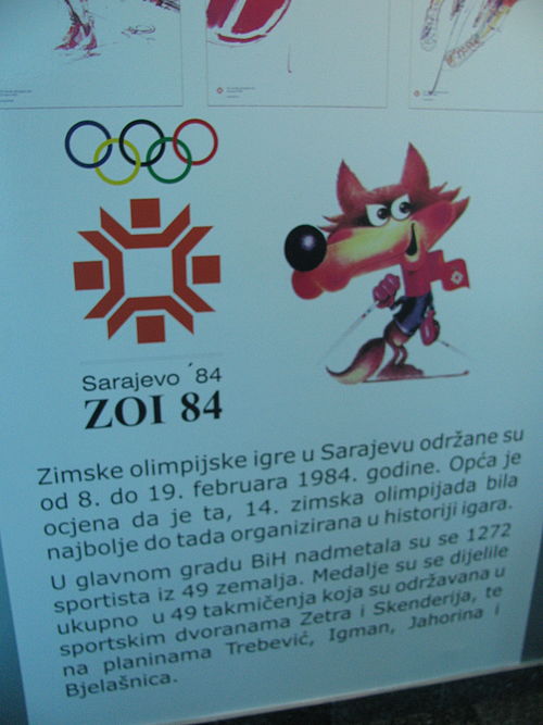 Vučko, 1984 Winter Olympics mascot