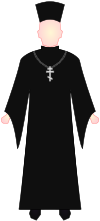 Eastern Orthodox Priest - vestments.svg
