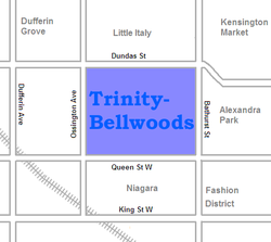 Vicinity of Trinity-Bellwoods
