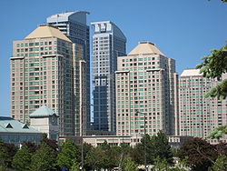 Buildings at the Scarborough City Centre