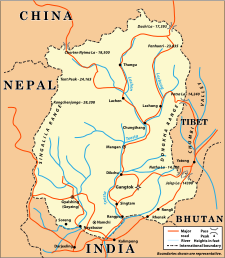 Sikkim area map.svg