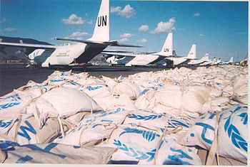 Food aid in Kenya