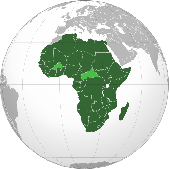 File:African Union (orthographic projection).svg