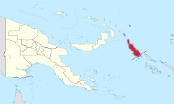 Bougainville Province in Papua New Guinea