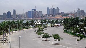 View of Luanda bay, February 2013
