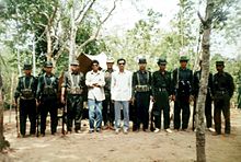 Guerrilla Leader Santu Larmars Hide-out- Duduk Chora- Khagrachiri- May 5- 1994- Biplob Rahman.jpg
