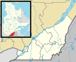 Châteauguay is located in Southern Quebec