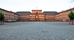 View of Mannheim Palace