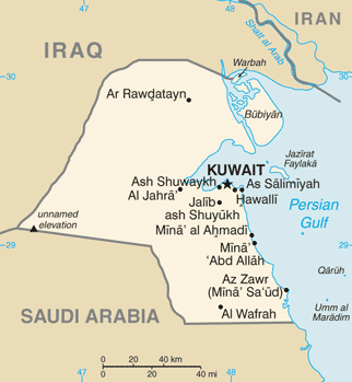 Kuwait-CIA WFB Map.png