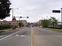 Main Street in downtown Watertown