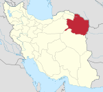 Razavi Khorasan in Iran.svg