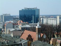 View over Cottbus