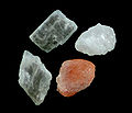 Himalayan rock salt crystals