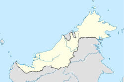 Kuching is located in East Malaysia