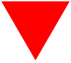 inverted red triangle