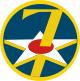 Seventh Air Force - Emblem (World War II).svg