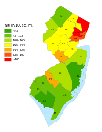 NRHP New Jersey Map.svg
