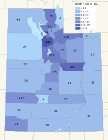 NRHP Utah Map.svg