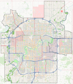 Downtown is located in Edmonton