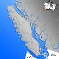 Parksville, British Columbia is located in Vancouver Island