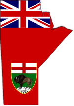 Flag-map of Manitoba.svg