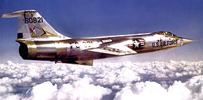 331st Fighter-Interceptor Squadron F-104A 56-821 1964.jpg