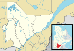 Shawinigan is located in Central Quebec