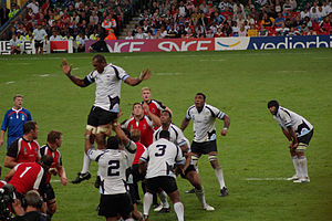 Fiji vs Canada RWC2007 lineout.jpg