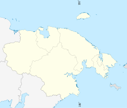 Uelen is located in Chukotka Autonomous Okrug