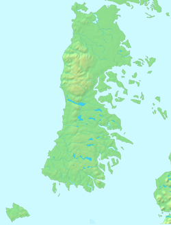 Map of Chiloé Archipelago