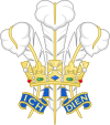Prince of Wales's feathers Badge.svg