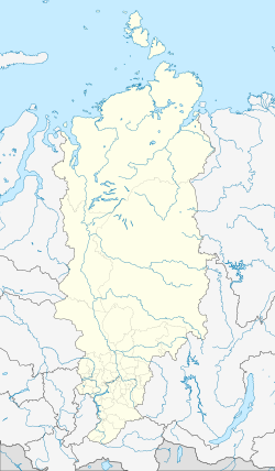 Dudinka is located in Krasnoyarsk Krai