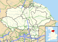 Staithes is located in North Yorkshire