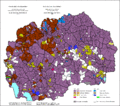 Ethnic map of the Republic of Macedonia (2002)