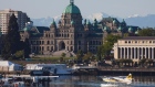 The British Legislature Building in Victoria, B.C.