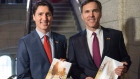 PM Trudeau and Finance Min Bill Morneau Fed budget 2016