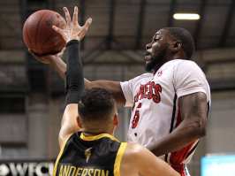 For the second time in three seasons, the Windsor Express will face the London Lightning in the Central Division final of the National Basketball League of Canada playoffs.