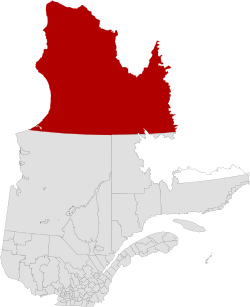 Nunavik's located in Quebec, Canada.