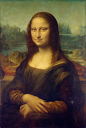 Mona Lisa, La Joconde in the Louvre Museum