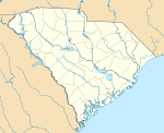 South Carolina is located in South Carolina