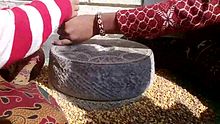 File:Jato An ancient tool used to grind food item in Nepal.ogv