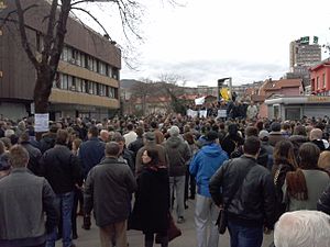 Protests in Zenica on 10 February 2014.jpg