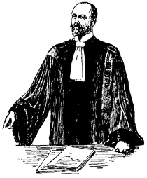 A French lawyer (about 1910)