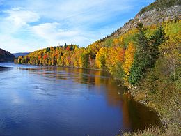 Nature's Autumn Palette on Newfoundland's Humber River in 2007.jpg